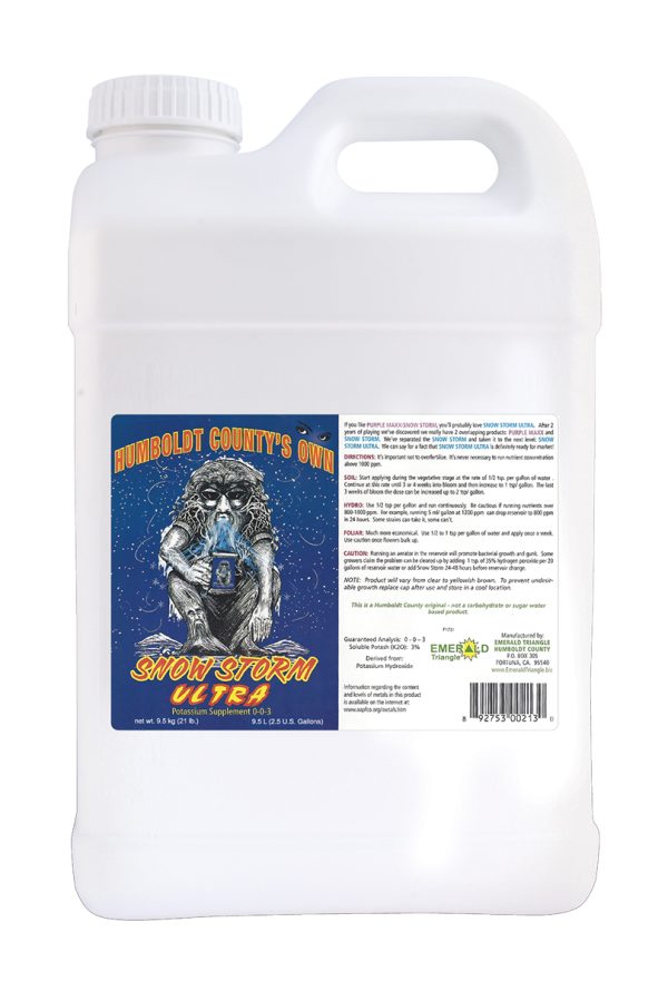 Snow storm ultra, 2. 5 gal
