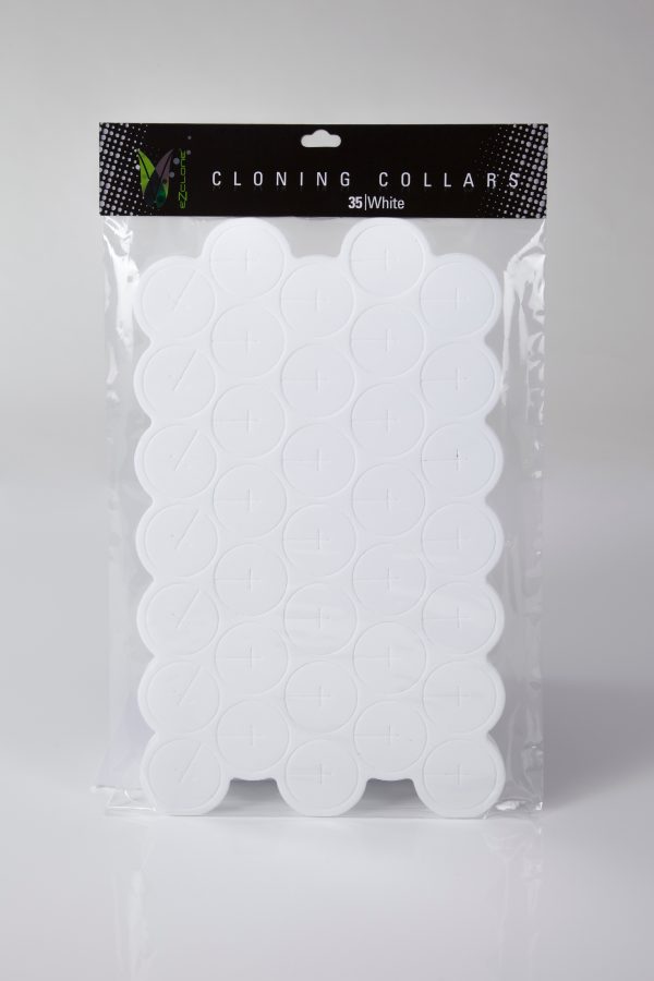 Ez-clone soft cloning collars, white, pack of 35