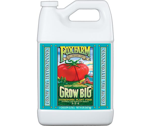 Fx14011 1 - foxfarm grow big hydro® liquid concentrate, 1 gal