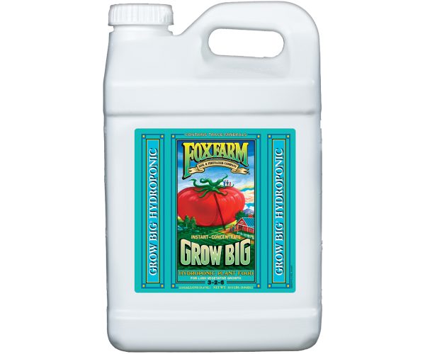 Foxfarm grow big hydro® liquid concentrate, 2. 5 gal