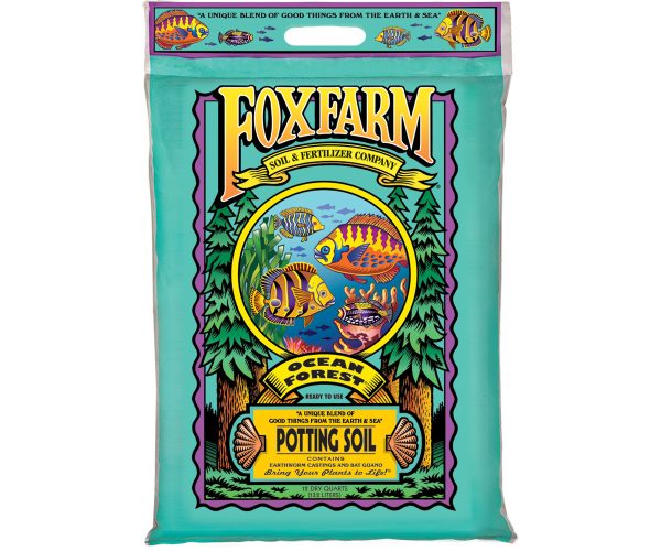 Foxfarm ocean forest potting soil, 12 qt