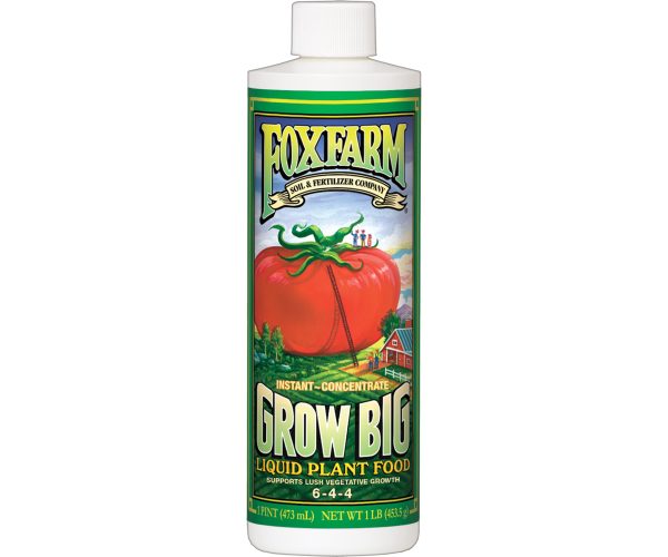 Fx14092 1 1 - foxfarm grow big® liquid concentrate, 1 pt