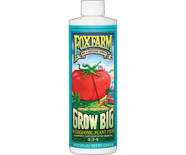 Fx14094 1 - foxfarm grow big® hydro liquid concentate, 1 pt