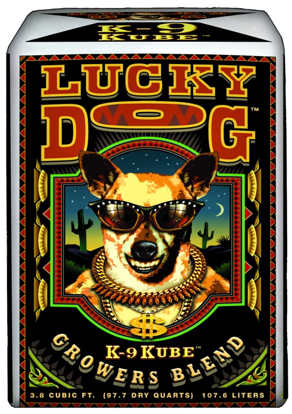 Foxfarm lucky dog k-9® kube®, 3. 8 cu ft