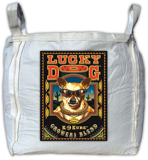 Foxfarm lucky dog® k-9 kube®, bulk, 27 cu ft tote (fl/in/mo only)