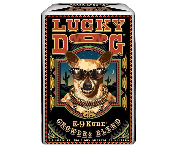 Foxfarm lucky dog® k-9 kube® grower's blend, 2. 2 cu ft