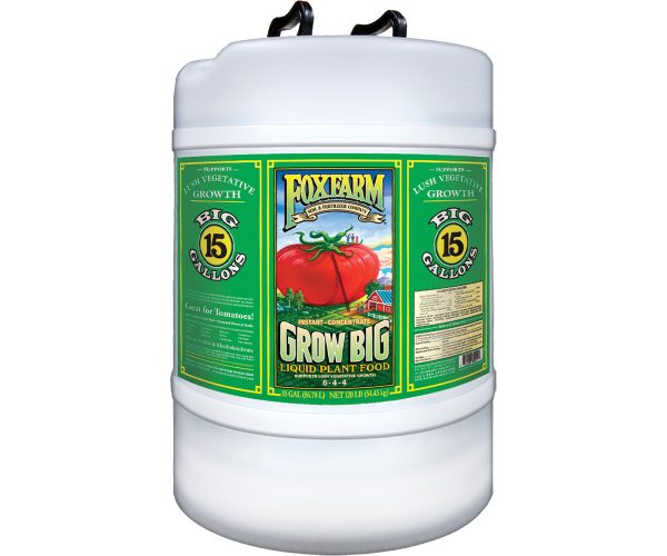 Foxfarm grow big® liquid concentrate, 15 gal