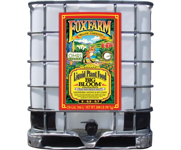 Foxfarm big bloom liquid concentrate, 250 gal