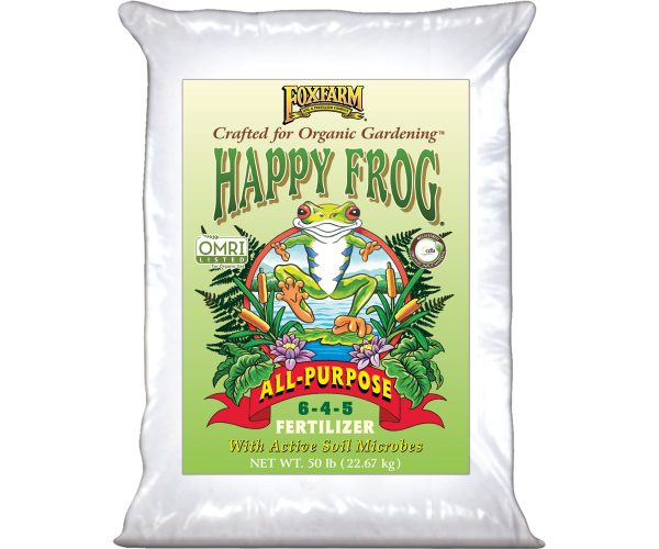 Fx14625 1 - foxfarm happy frog® all-purpose fertilizer, 50 lb bag