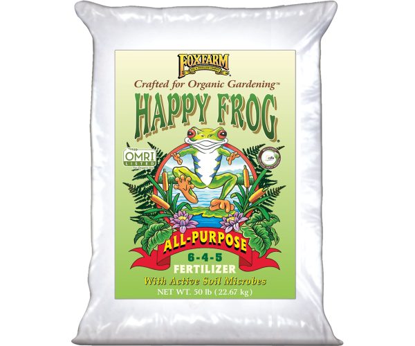 Foxfarm happy frog® all-purpose fertilizer, 50 lb bag