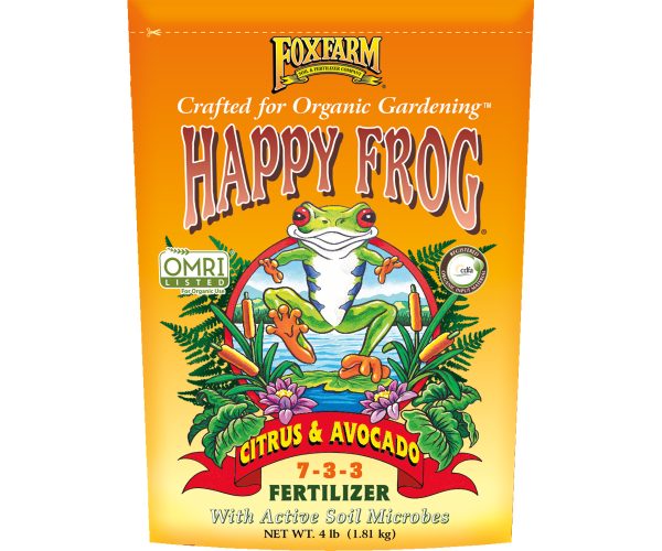 Fx14640 1 - foxfarm happy frog® citrus & avocado fertilizer, 4 lb bag
