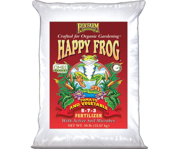 Fx14695 1 - foxfarm happy frog® tomato & vegetable fertilizer, 50 lb bag