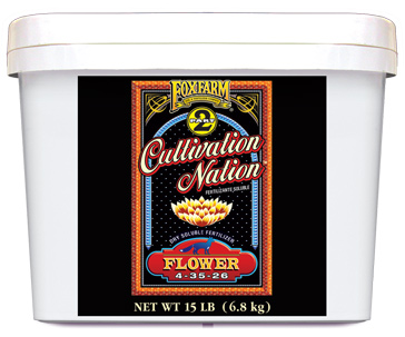 Fx16015 1 - foxfarm cultivation nation™ flower, 15 lb