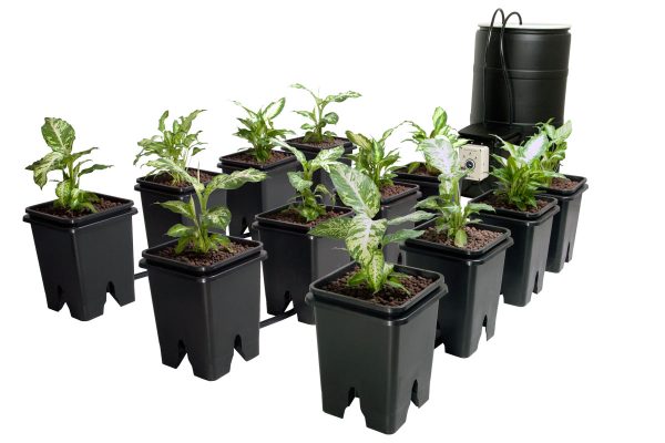Active aqua grow flow 5 gal system w/controller unit & 3/4" tubing