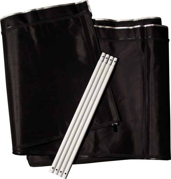 Ggt48ex 1 - 2' extension kit for 4' x 8' gorilla grow tent