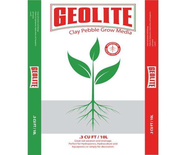 Geolite clay pebbles, 10 l
