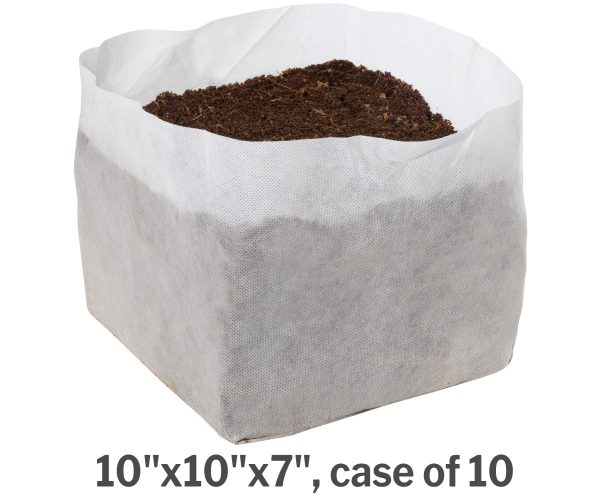 Gmgp10107 1 - grow! T commercial coco, rapidrize block 10"x10"x7", case of 10