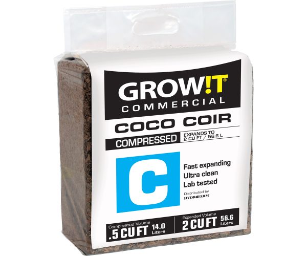 Gmgp5kg 1 - grow! T commercial coco, 5kg bale