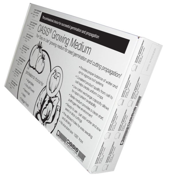 Oasis hobby hydro rootcubes, 1. 25", case of 20 104-cell sheets