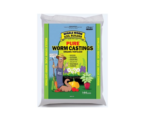 Wiggle worm pure worm castings, 30 lbs
