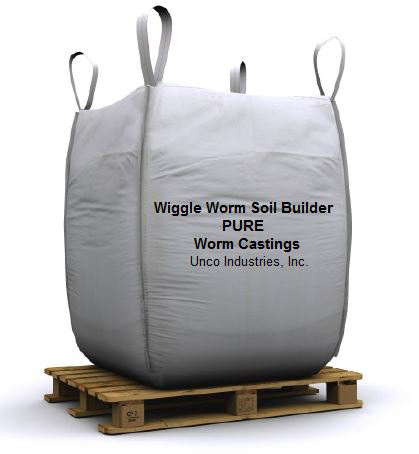 Gmwwbulkt 1 - wiggle worm soil builder pure worm castings bulk, 2000 lb