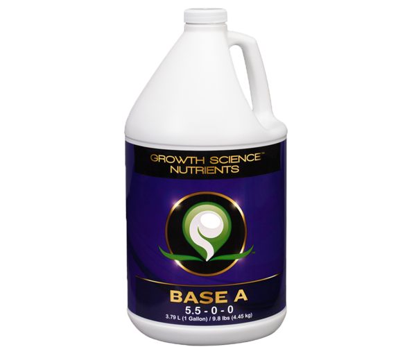 Growth science nutrients base a, 1 gal
