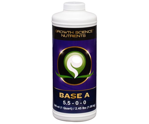 Growth science nutrients base a, 1 qt