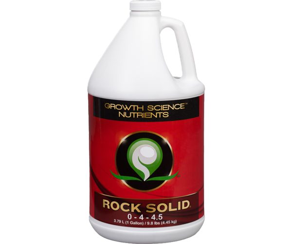 Growth science nutrients rock solid, 1 gal