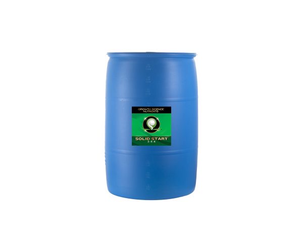 Growth science nutrients solid start, 55 gal drum
