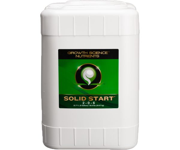 Growth science nutrients solid start, 6 gal
