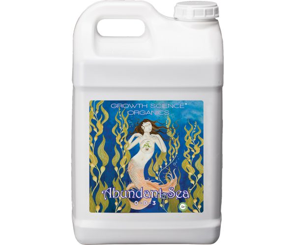 Growth science organics abundant-sea, 2. 5 gal