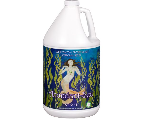 Growth science organics abundant-sea, 1 gal