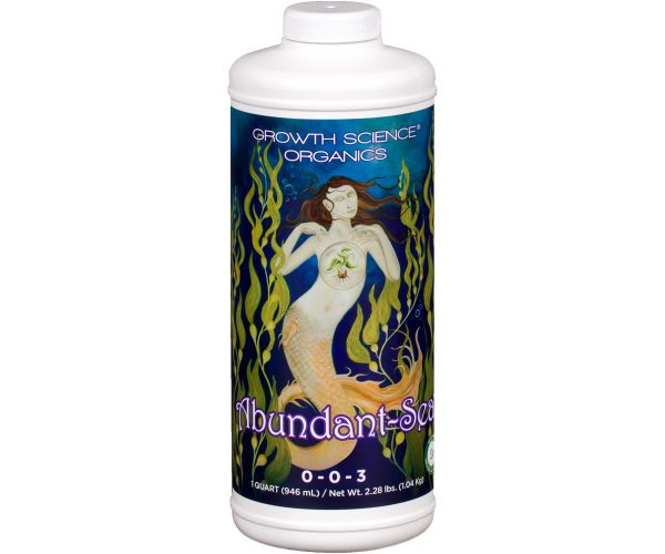 Growth science organics abundant-sea, 1 qt