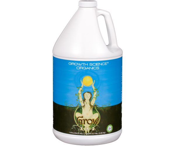 Growth science organics grow, 1 gal