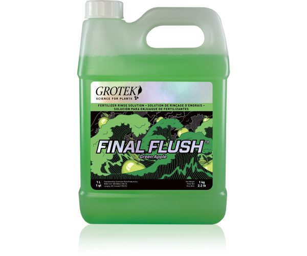 Grotek final flush green apple, 1 l