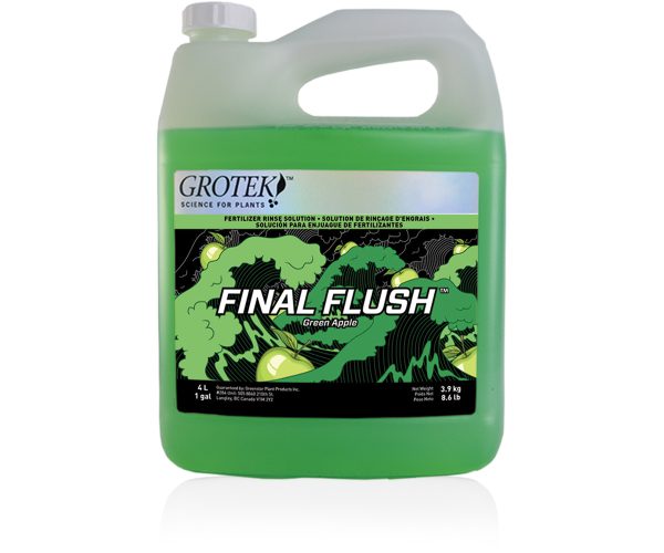Grotek final flush green apple, 4 l