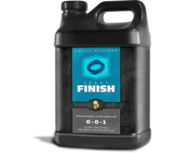 Heavy 16 finish, 2. 5 gal