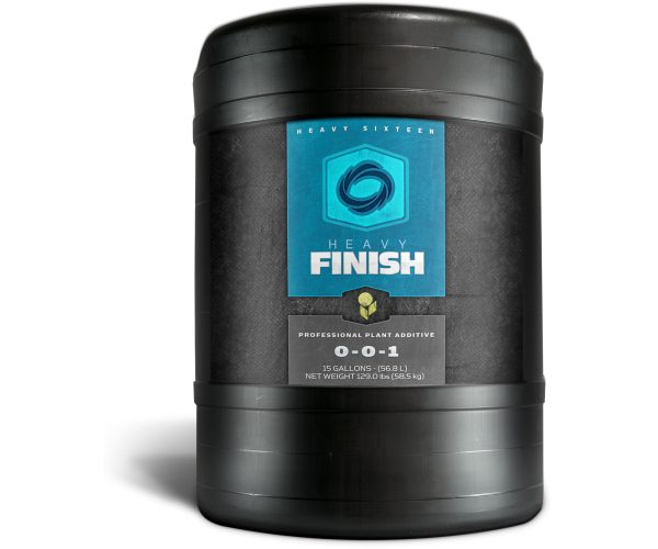 Heavy 16 finish, 15 gal