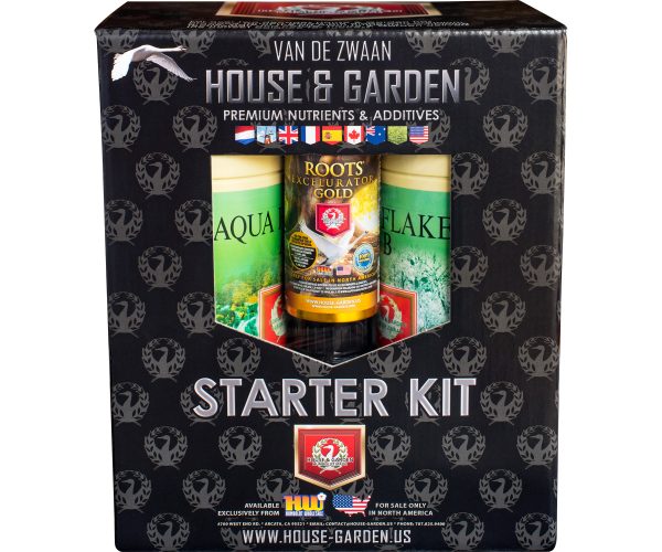 House & garden aqua flakes starter kit