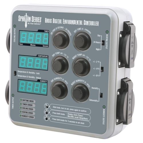 Hgc702451 01 - titan controls spartan series basic digital environmental controller (temperature, co2 timer and humidity)