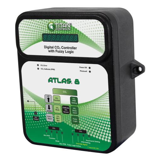 Hgc702853 01 - titan controls atlas 8 - digital co2 controller w/ fuzzy logic