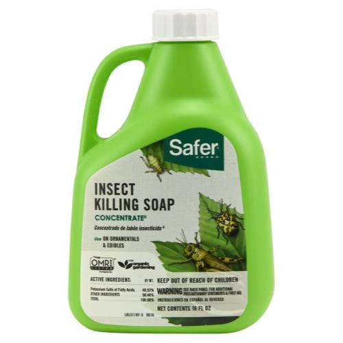 Hgc704116 01 - safer insect killing soap ii conc. 16 oz (6/cs)