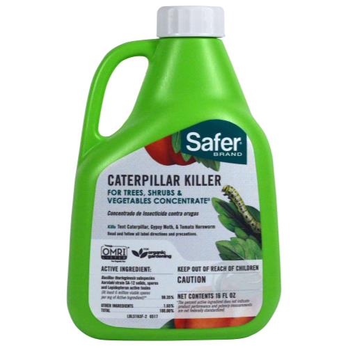 Hgc704155 01 - safer caterpillar killer conc. For tree, shrub and veg 16 oz (6/cs)