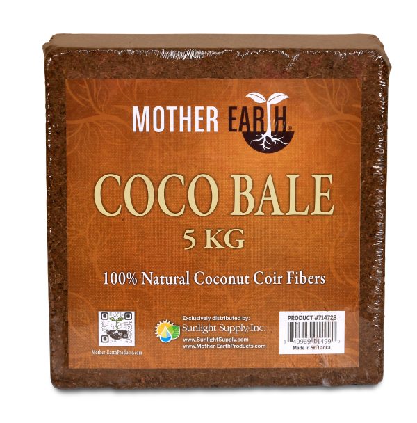 Mother earth coco bale