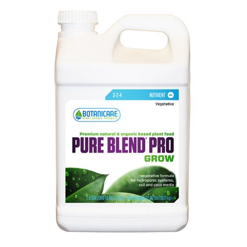 Hgc718485 01 - botanicare pure blend pro grow 2. 5 gallon (2/cs)
