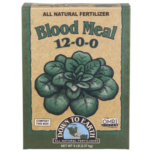Hgc723660 01 - down to earth blood meal - 5 lb (6/cs)