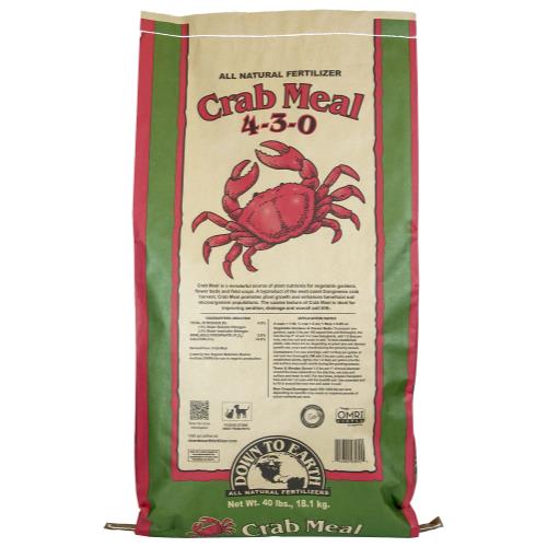Hgc723682 01 - down to earth crab meal - 40 lb