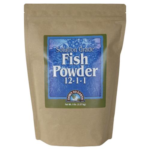 Hgc723710 01 - down to earth fish powder - 5 lb (5/cs)