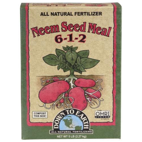 Hgc723736 01 - down to earth neem seed meal - 5 lb (6/cs)