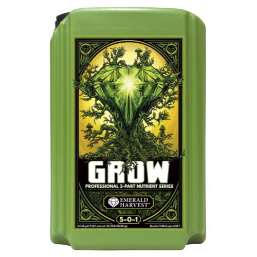 Hgc723871 01 - emerald harvest grow 2. 5 gal/9. 46 l (2/cs)